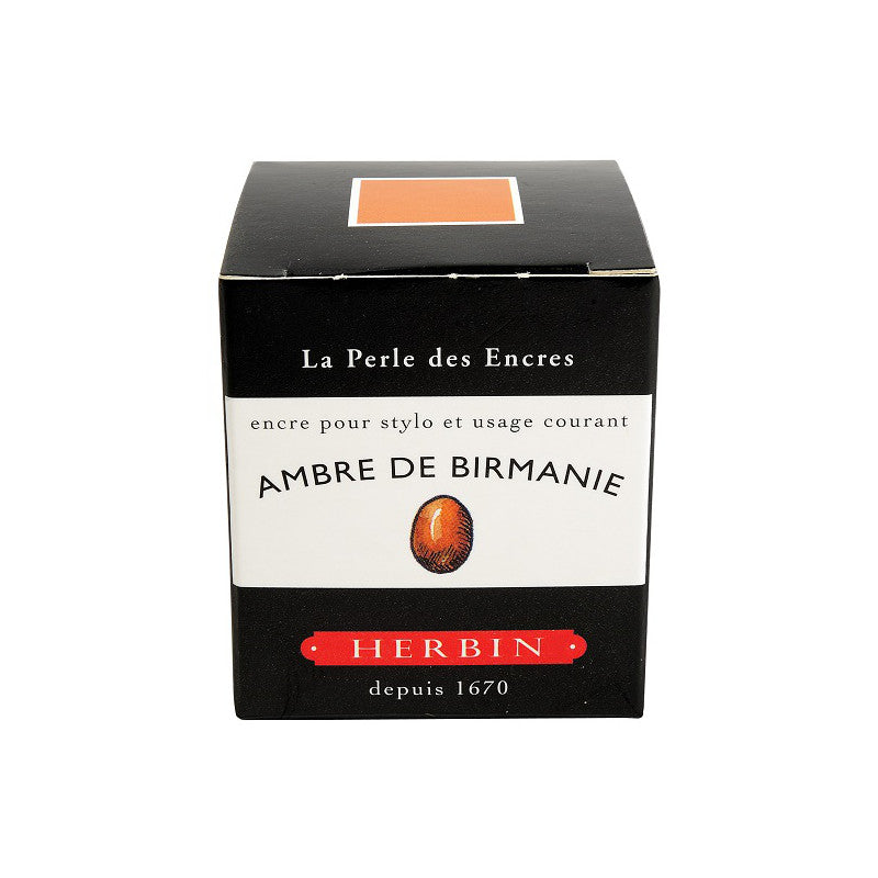 Herbin Ink - Ambre de Birmanie - 30ml Bottled Ink | Atlas Stationers.