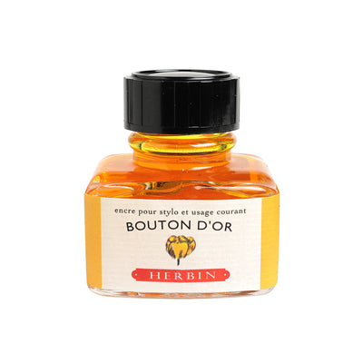 Herbin Ink - Bouton d'Or - 30ml Bottled Ink | Atlas Stationers.