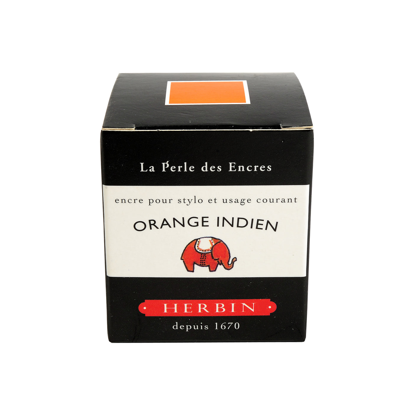 Herbin Ink - Orange Indien - 30ml Bottled Ink | Atlas Stationers.