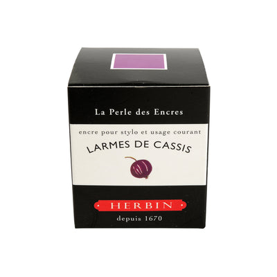 Herbin Ink - Larmes de Cassis - 30ml Bottled Ink | Atlas Stationers.