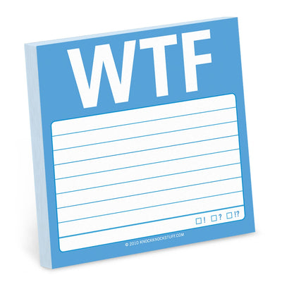 WTF Sticky Notes | Atlas Stationers.