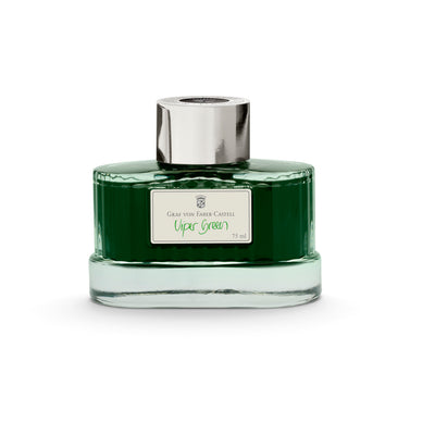 Graf von Faber-Castell - Viper Green- 75ml Bottled Ink | Atlas Stationers.