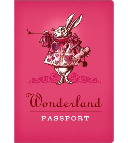 Wonderland Passport Notebook | Atlas Stationers.