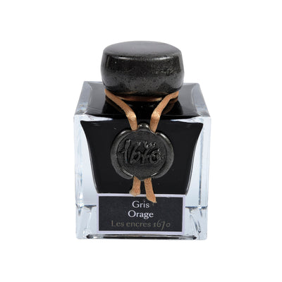 Herbin 1670 Ink - Gris Orage - 50ml Bottled Ink | Atlas Stationers.