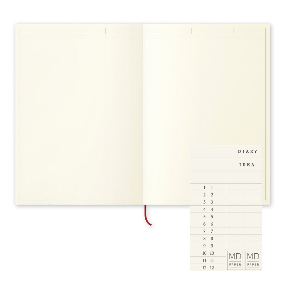 Midori MD Notebook Journal - Frame - A5 | Atlas Stationers.