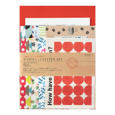 Midori Letter Set - 763 - Assorted | Atlas Stationers.