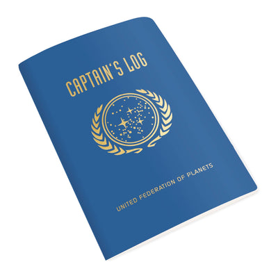 Full-Size Captain's Log Star Trek Notebook | Atlas Stationers.