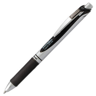 Pentel EnerGel RTX Retractable Gel Pen - Black | Atlas Stationers.