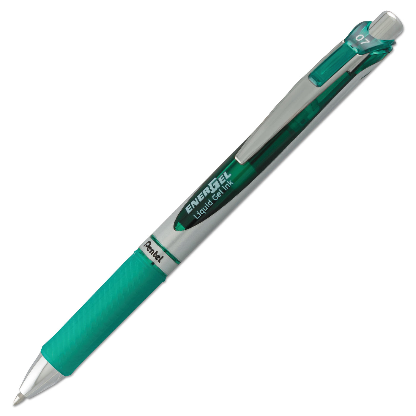 Pentel EnerGel RTX Retractable Gel Pen - Green | Atlas Stationers.