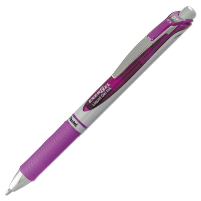 Pentel EnerGel RTX Retractable Gel Pen - Violet | Atlas Stationers.