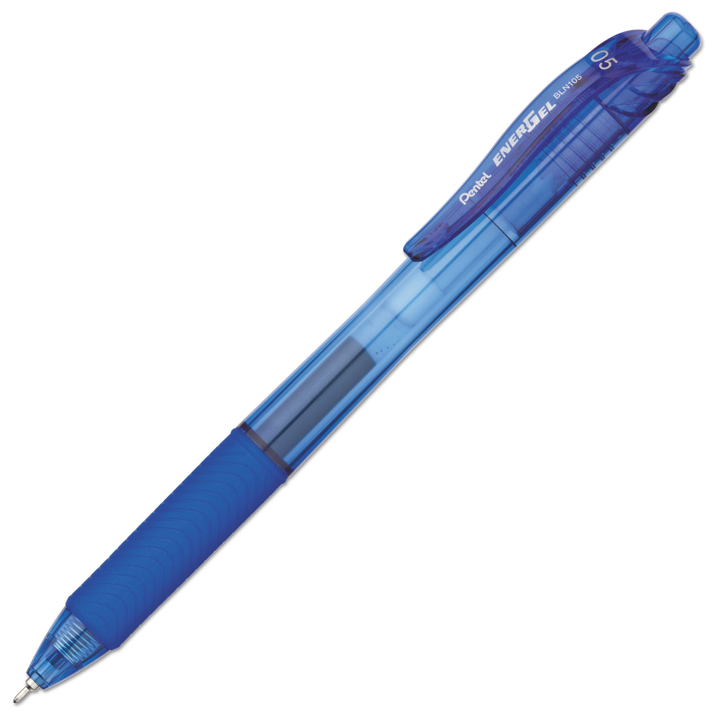 Pentel ENERGEL-X RETRACTABLE Niddle Tip GEL PEN - Blue | Atlas Stationers.