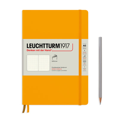 Leuchtturm A5 Softcover Notebook - Rising Sun - Dot Grid | Atlas Stationers.