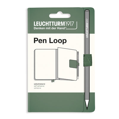 Leuchtturm Pen Loop - Olive | Atlas Stationers.