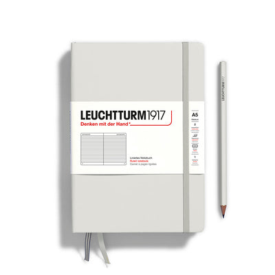 Leuchtturm A5 Hardcover Notebook - Ruled