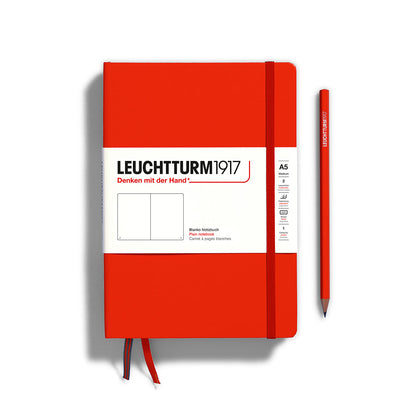 Leuchtturm A5 Hardcover Notebook - Plain