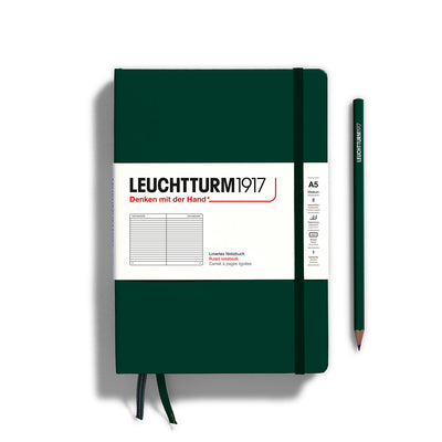 Leuchtturm A5 Hardcover Notebook - Ruled