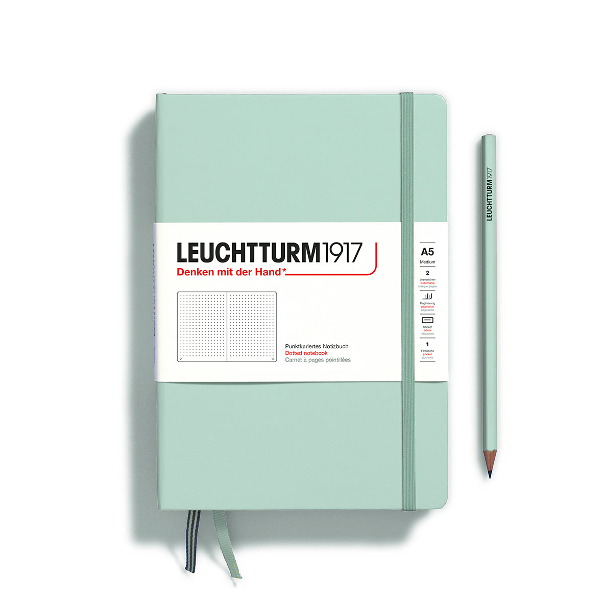 Leuchtturm A5 Hardcover Notebook - Dot Grid