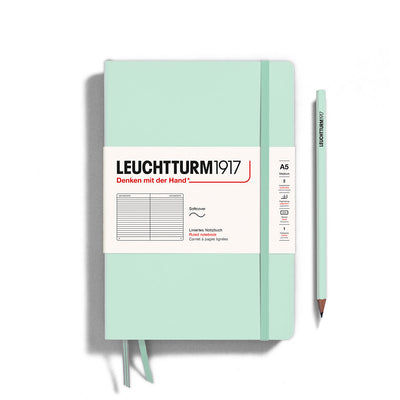 Leuchtturm A5 Softcover Notebook - Ruled