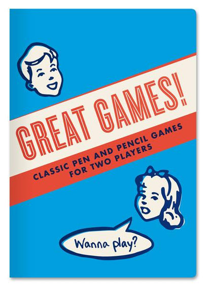 GREAT GAMES NOTEBOOK | Atlas Stationers.