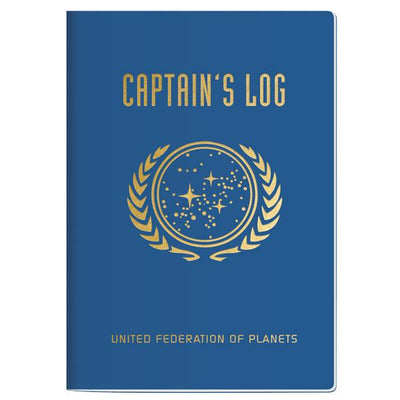 Star Trek Captain's Log Notebook | Atlas Stationers.