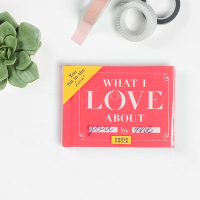 What I Love about You Fill in the Love Book | Atlas Stationers.