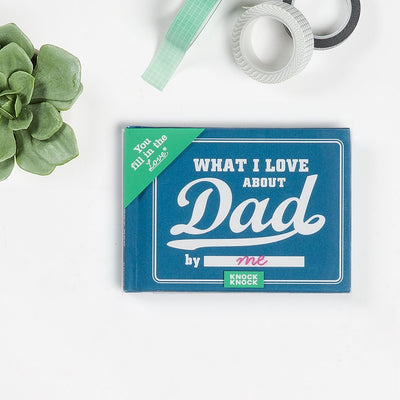 What I Love about Dad Fill in the Love Book | Atlas Stationers.