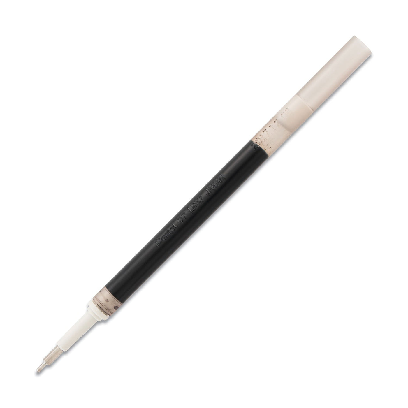 REFILL FOR PENTEL ENERGEL RETRACTABLE LIQUID GEL PENS, NEEDLE TIP, MEDIUM POINT, BLACK INK | Atlas Stationers.