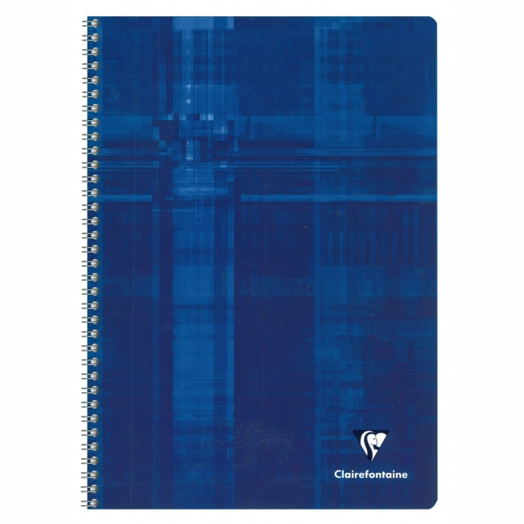 Clairefontaine Wirebound Notebook - French ruled 50 sheets - 8 1/4 x 11 3/4 - Assorted | Atlas Stationers.