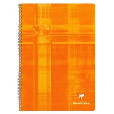 Clairefontaine Wirebound Notebook - Ruled w/margin 50 sheets - 8 1/4 x 11 3/4 - Assorted | Atlas Stationers.