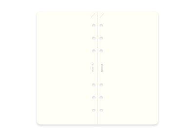 Plotter Refill Memo Pad - Plain - Bible Size