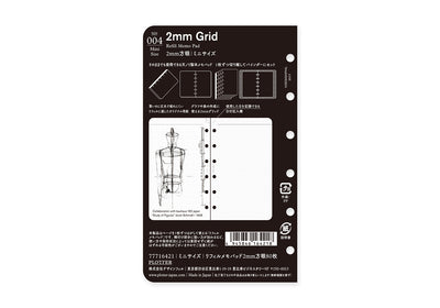 Plotter Refill Memo Pad - Grid - Mini Size