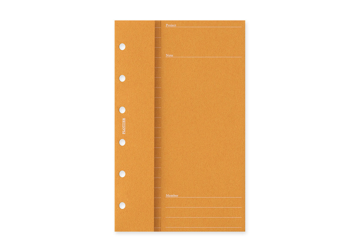 Plotter Refill Memo Pad - Project Manager - Mini Size