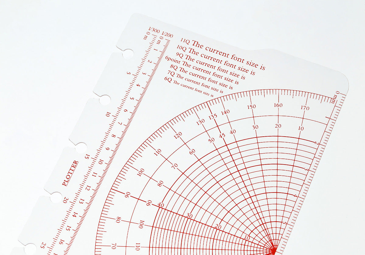 Plotter Ruler Pad - Mini Size