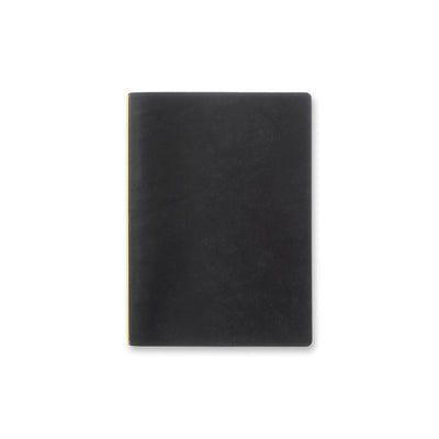 Plotter Pueblo 6-Ring Leather Binder - A5 Size - Black