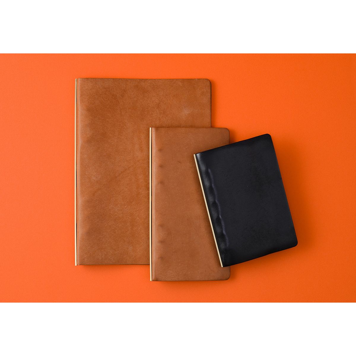 Plotter Pueblo 6-Ring Leather Binder - A5 Size - Brown