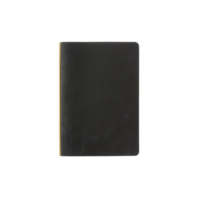 Plotter Pueblo 6-Ring Leather Binder - Mini Size - Black