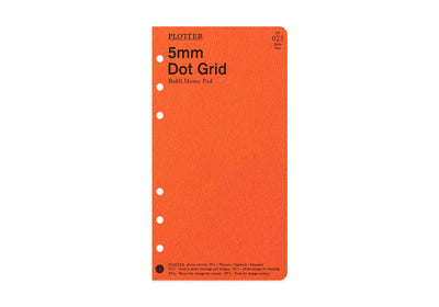 Plotter Refill Memo Pad - Dot Grid - Bible Size