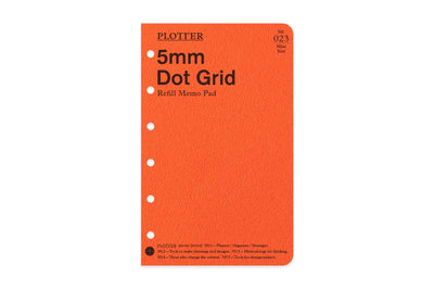 Plotter Refill Memo Pad - Dot Grid - Mini Size