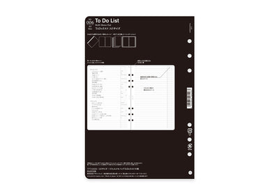 Plotter Refill Memo Pad - To Do List - A5 Size