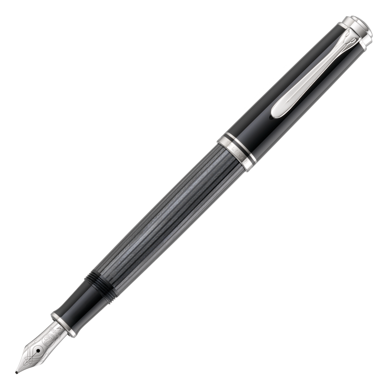 Pelikan Souveran M605 Fountain Pen - Stresemann Anthracite | Atlas Stationers.