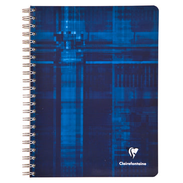 Clairefontaine Wirebound Notebook - Graph w/4 tabs 112 sheets - 8 1/4 x 11 3/4 - Assorted | Atlas Stationers.