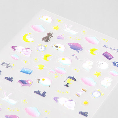 Midori Stickers - Healthy Sleep | Atlas Stationers.