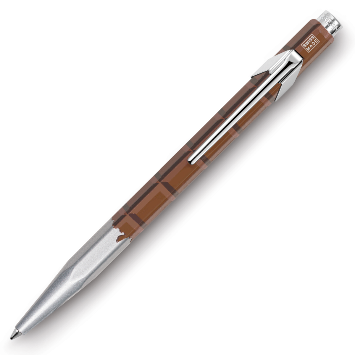 Caran d'Ache 849 Ballpoint Pen - Chocolate | Atlas Stationers.