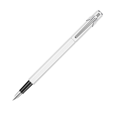 Caran d'Ache 849 Fountain Pen - White | Atlas Stationers.