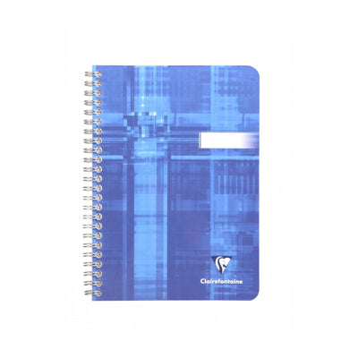 Clairefontaine Wirebound Notebook - Graph 90 sheets - 6 x 8 1/4 - Assorted | Atlas Stationers.