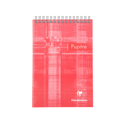 Clairefontaine Wirebound Notepad - Graph 80 sheets - 5 3/4 x 8 1/4 - Assorted | Atlas Stationers.