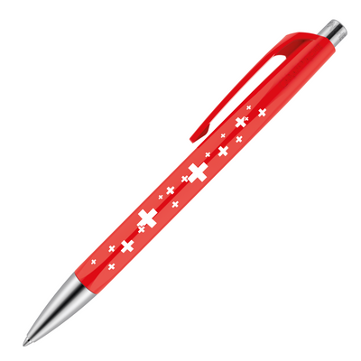 Caran d'Ache 888 Infinite Ballpoint Pen - Swiss Cross | Atlas Stationers.