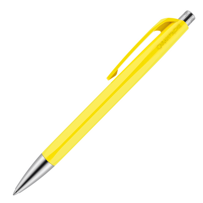 Caran d'Ache 888 Infinite Ballpoint Pen - Lemon Yellow | Atlas Stationers.