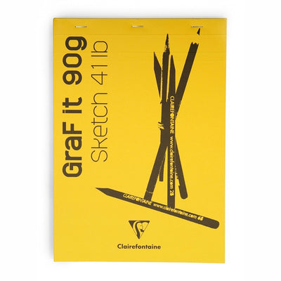 Clairefontaine GraF it Sketch Pads - Blank 80 sheets - 8 x 12 - Assorted | Atlas Stationers.