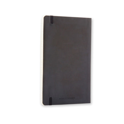 Moleskine Large Classic Soft Cover Notebook - Black - Ruled | Atlas Stationers.